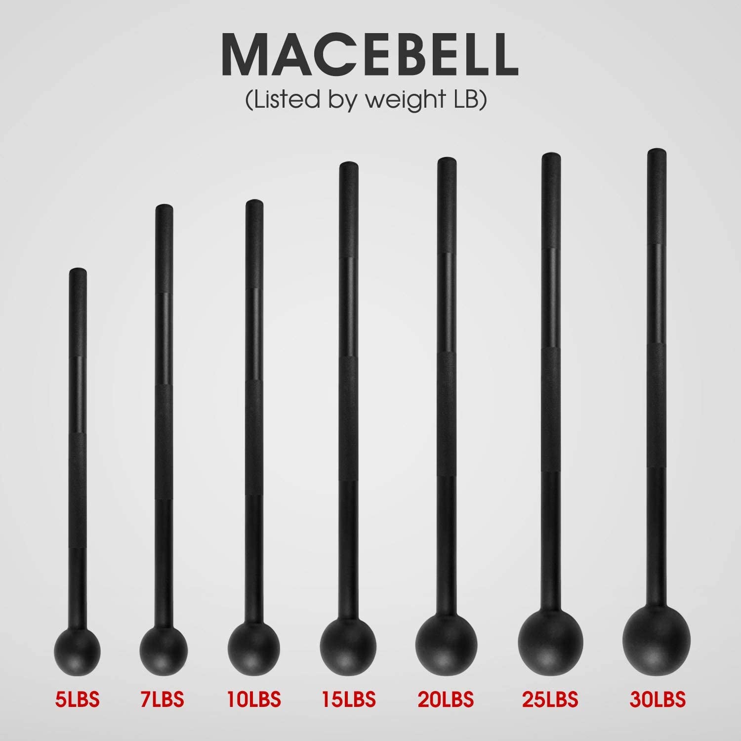 Steel Mace Bell for Strength Training 