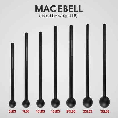 Steel Mace Bell for Strength Training 